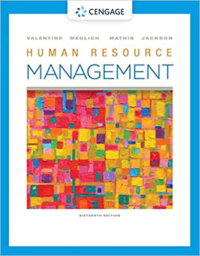 Human Resource Management (16th Edition) BY Valentine - Orginal Pdf